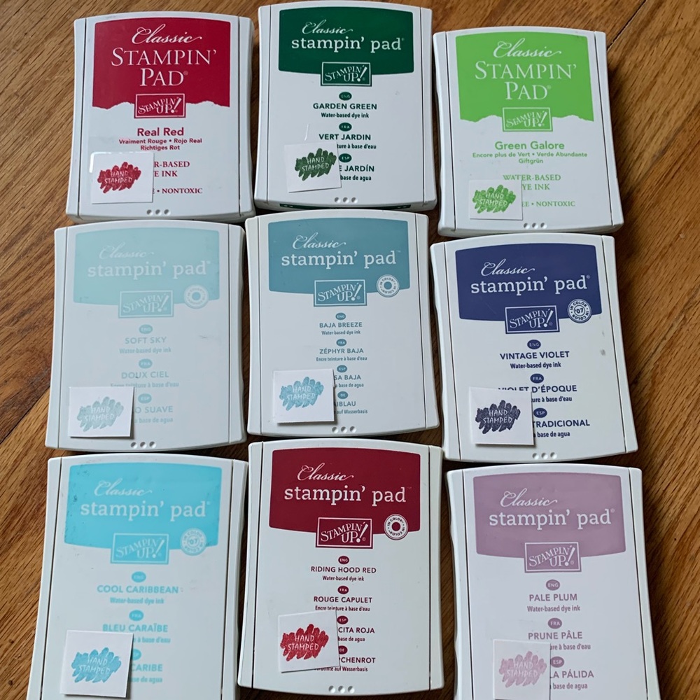 50+ Ink pads by Stampin Up